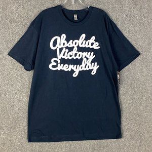 Absolute Victory Everyday T-Shirt Men's XL Short Sleeve NWD 100% Cotton